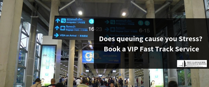 Image of If queuing causes you Stress book a VIP Fast Track Service